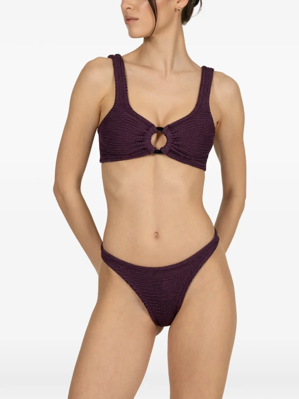 PARAMIDONNA Irina crinkle bikini Paars