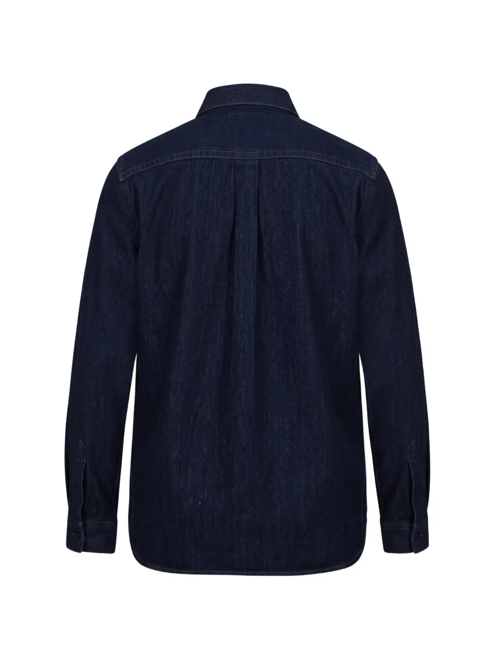 AGOLDE Craven denim overhemd met contrasterende stiksels Blauw