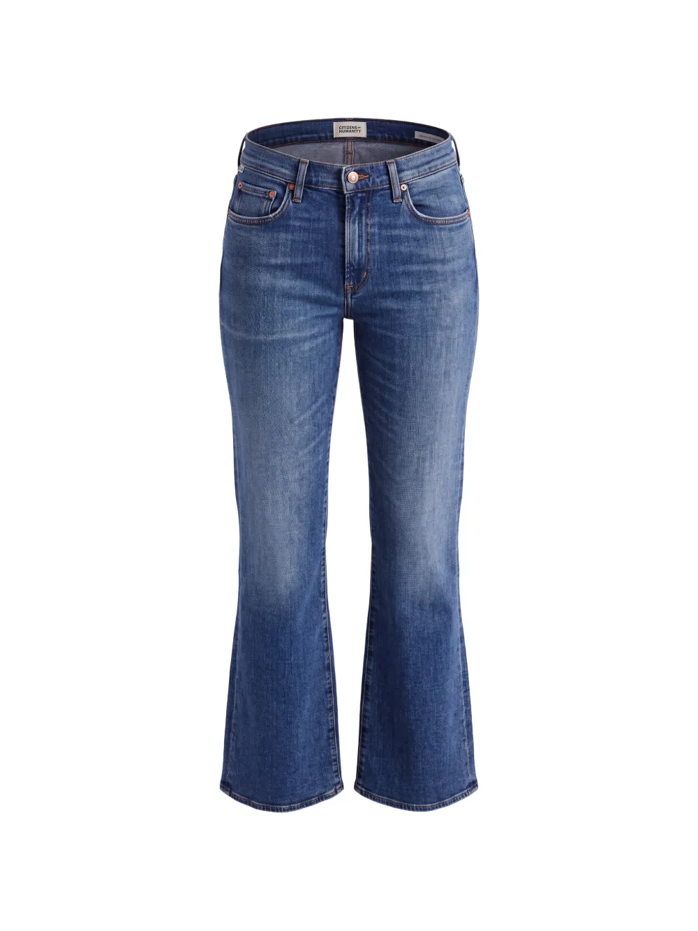 Citizens of Humanity Lilah faded-effect bootcut jeans Blauw