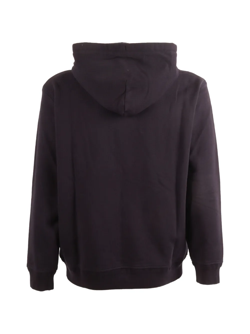 C.P. Company Diagonal Raised fleece zip hooded sweatshirt Blauw