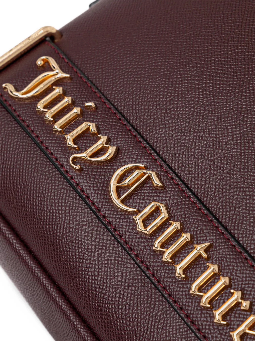 Juicy Couture logo-plaque grained backpack Rood