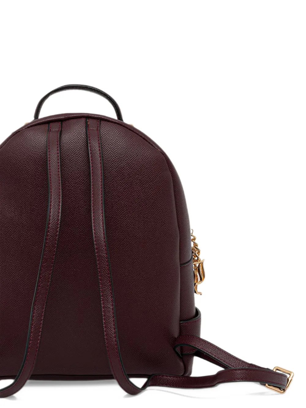 Juicy Couture logo-plaque grained backpack Rood
