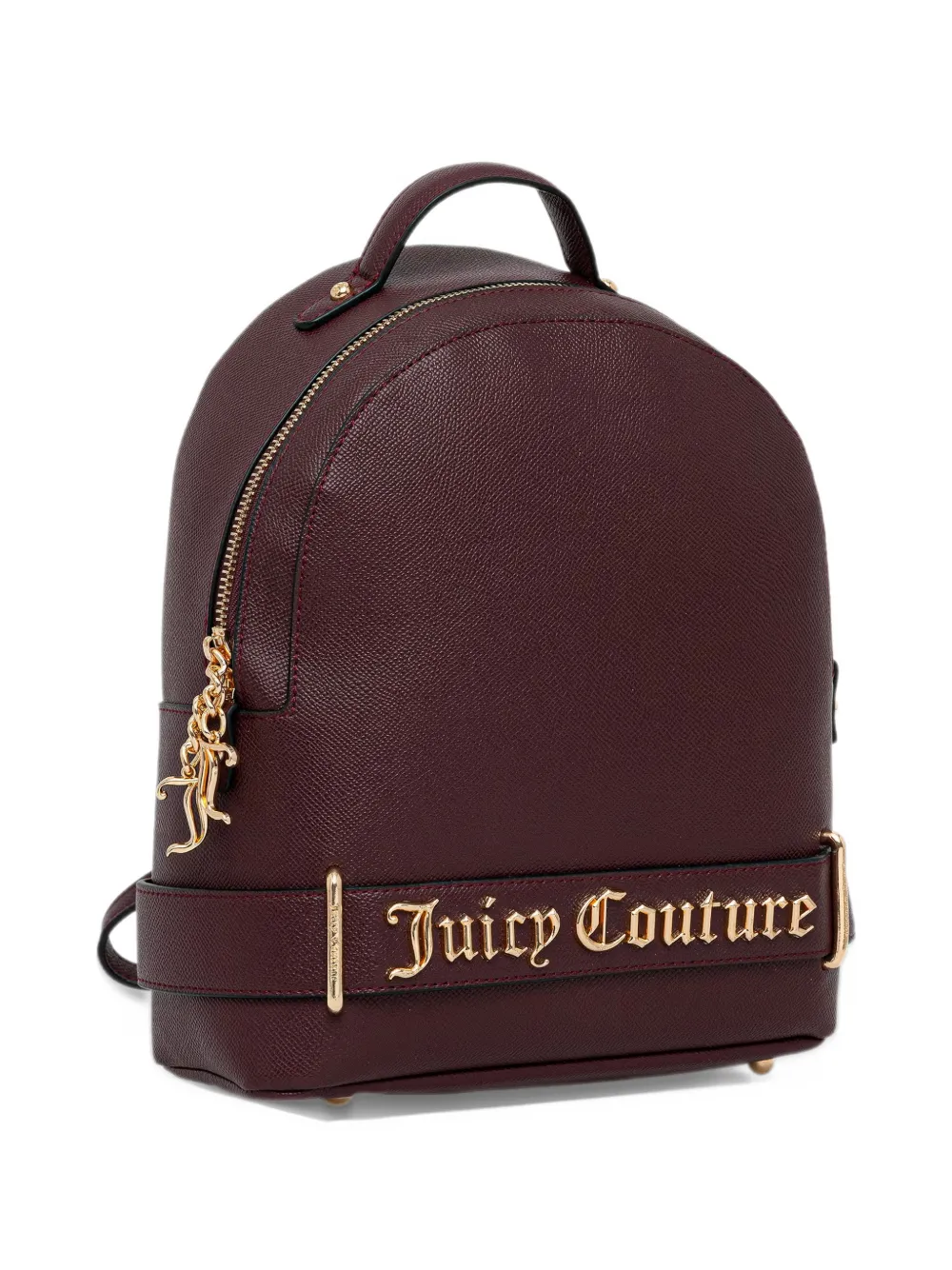 Juicy Couture logo-plaque grained backpack Rood