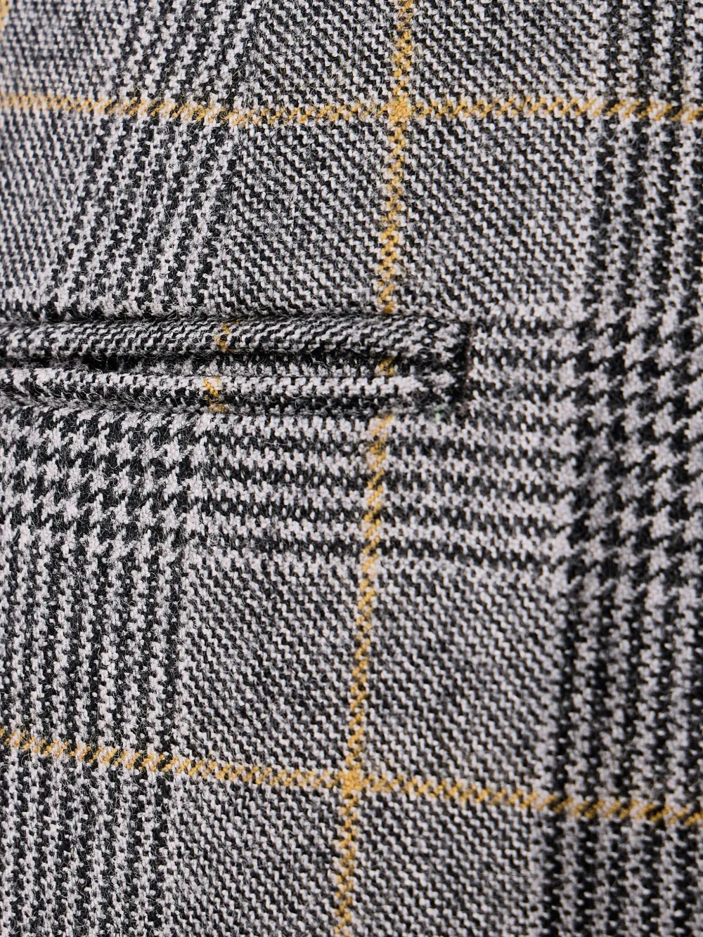 Kenzo Geruite wollen broek Grijs