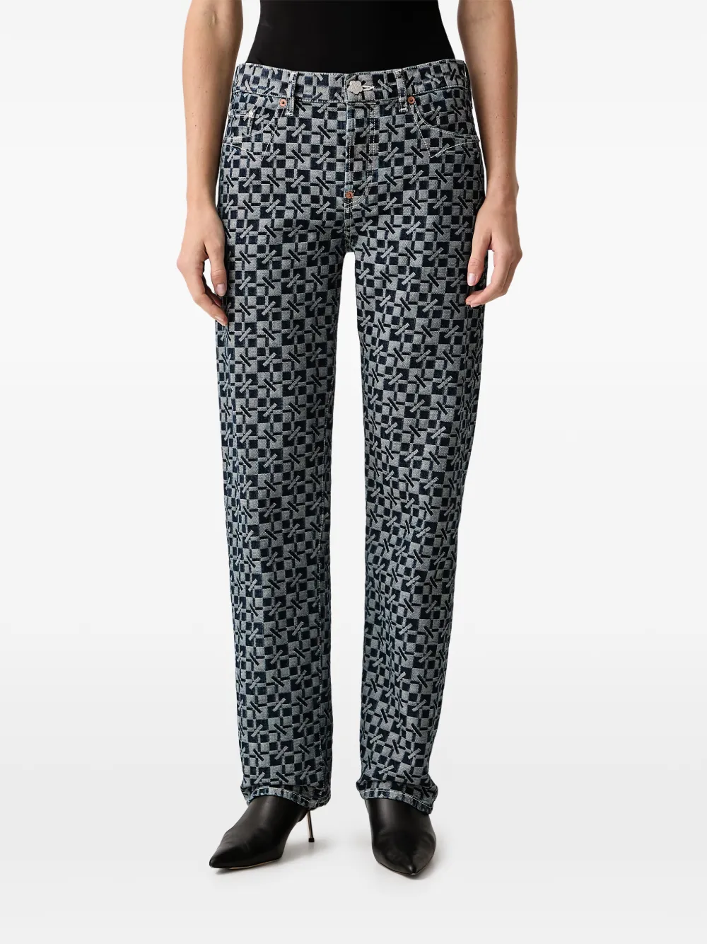 Kenzo Kenzogram jeans - Blu