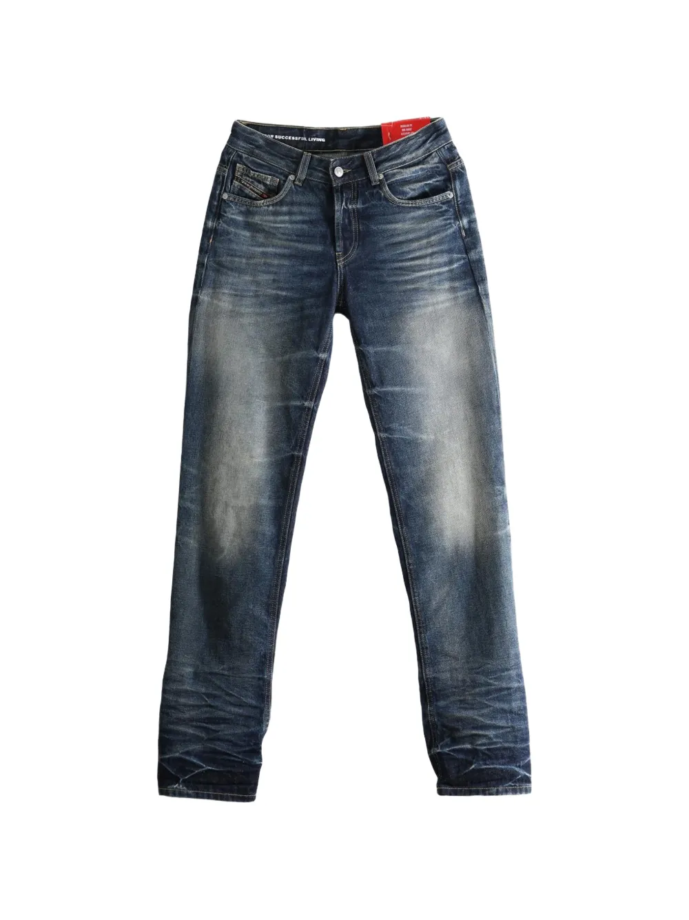 Diesel D-Liet faded jeans Blauw