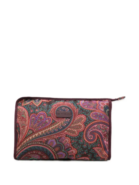ETRO paisley-print wash bag
