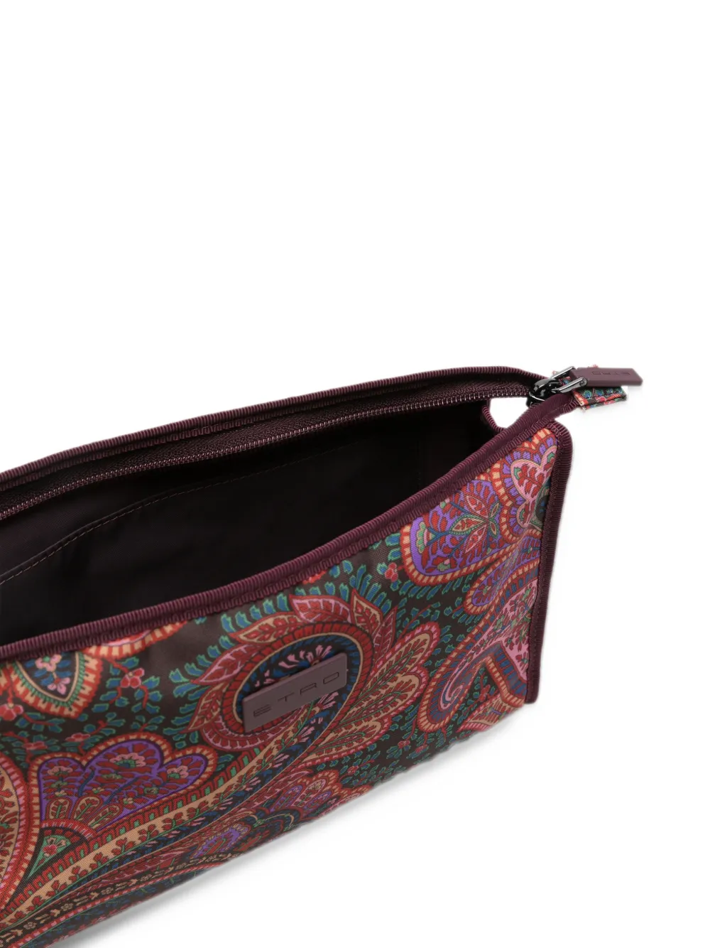 ETRO paisley-print wash bag Paars