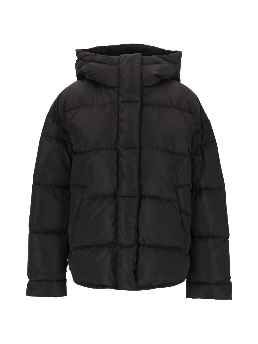 Weekend Max Mara quilted hooded puffer jacket - Black