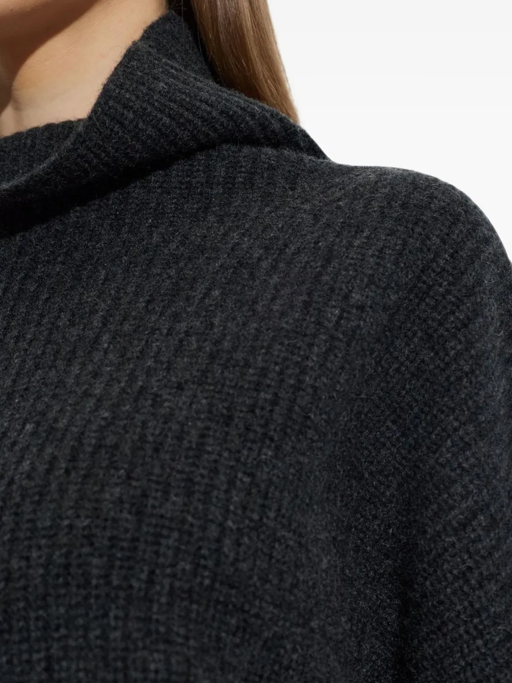 ISABEL MARANT Brooke ribbed sweater Grijs