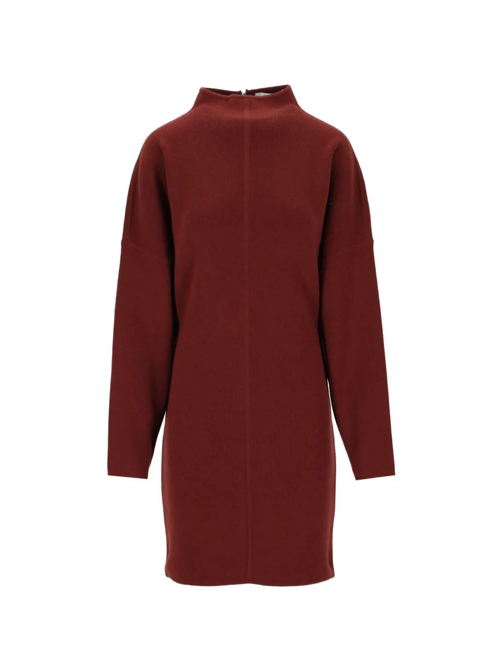 Max Mara Racconto high-neck mini dress Rood
