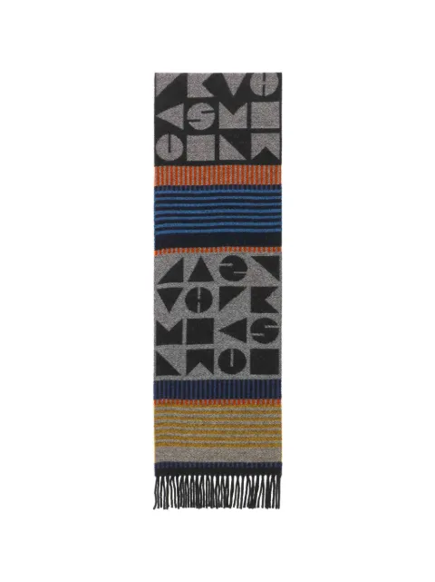 Henrik Vibskov Vibs In Bobs patterned-jacquard scarf