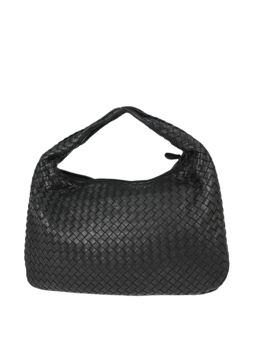 Bottega Veneta Pre-Owned Intrecciato shoulder bag - Black