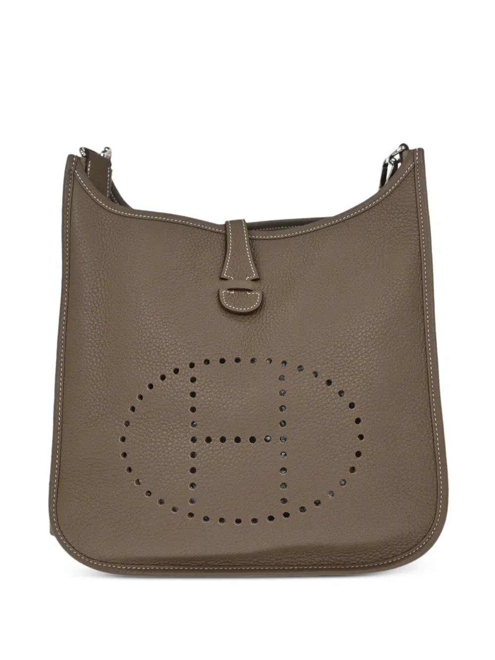 Hermès Pre-Owned 2015 PM Evelyne 3 shoulder bag - Grey