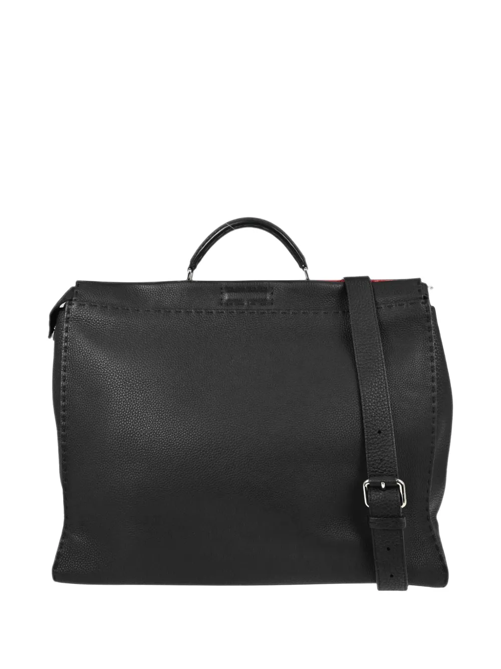 Fendi Pre-Owned Selleria Peekaboo Fit laptop bag in Black