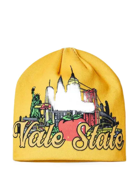 Vale Greyski graphic-print beanie hat