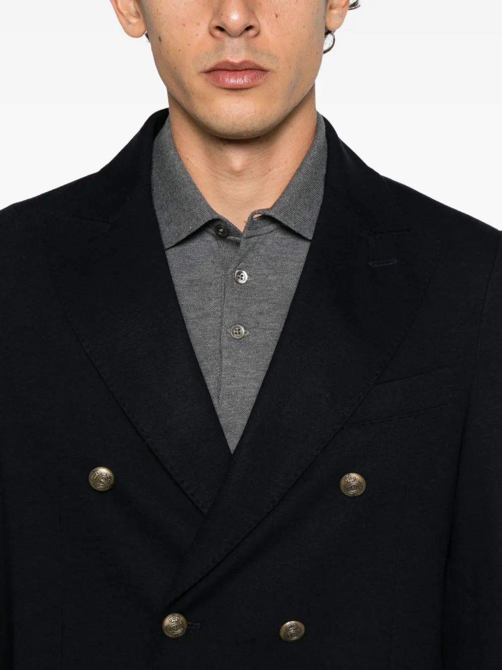 Circolo 1901 double-breasted blazer Blauw