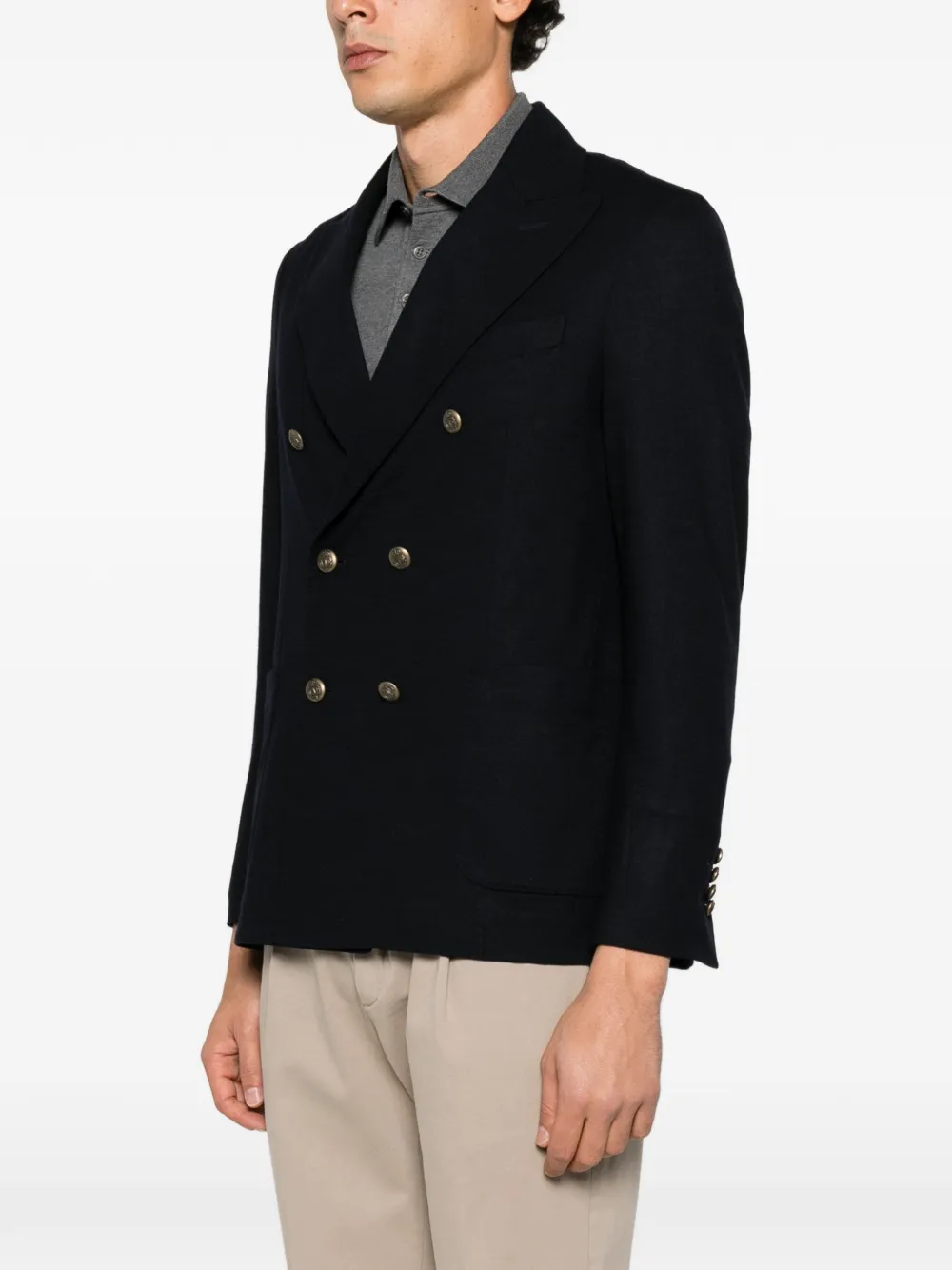 Circolo 1901 double-breasted blazer Blauw