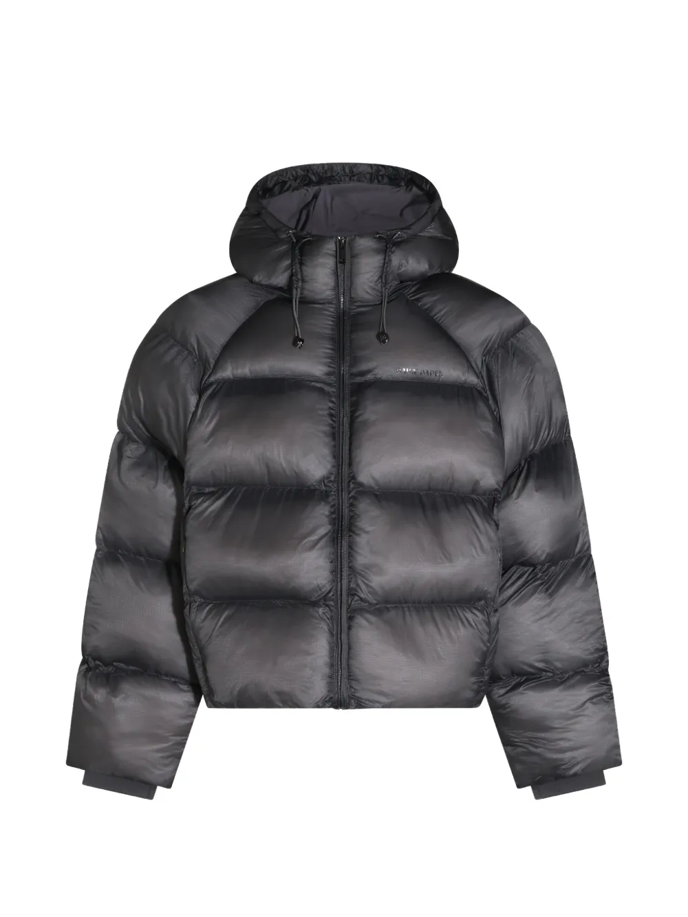 Daily Paper Dias hooded puffer jacket - Black