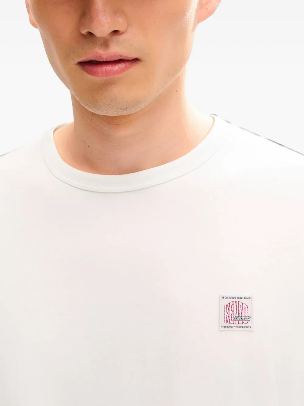 Kenzo Work And Play katoenen T-shirt Wit