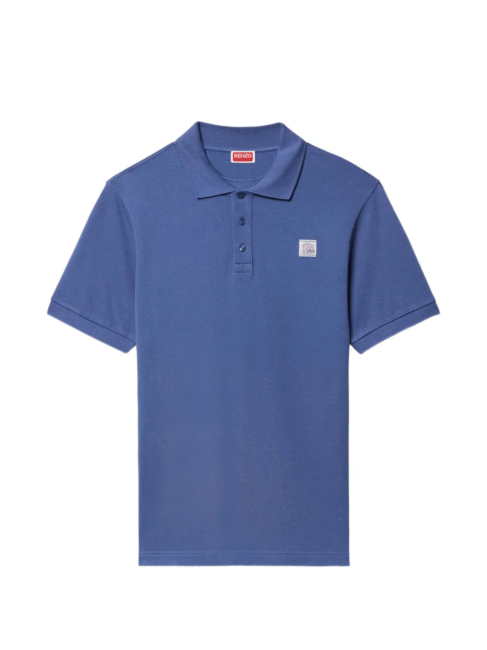 Kenzo Work And Play cotton polo shirt - Blu
