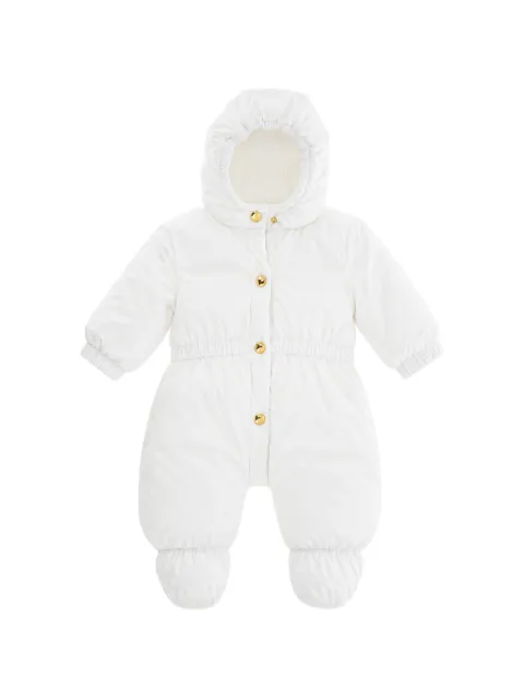 Elisabetta Franchi La Mia Bambina hooded padded snowsuit