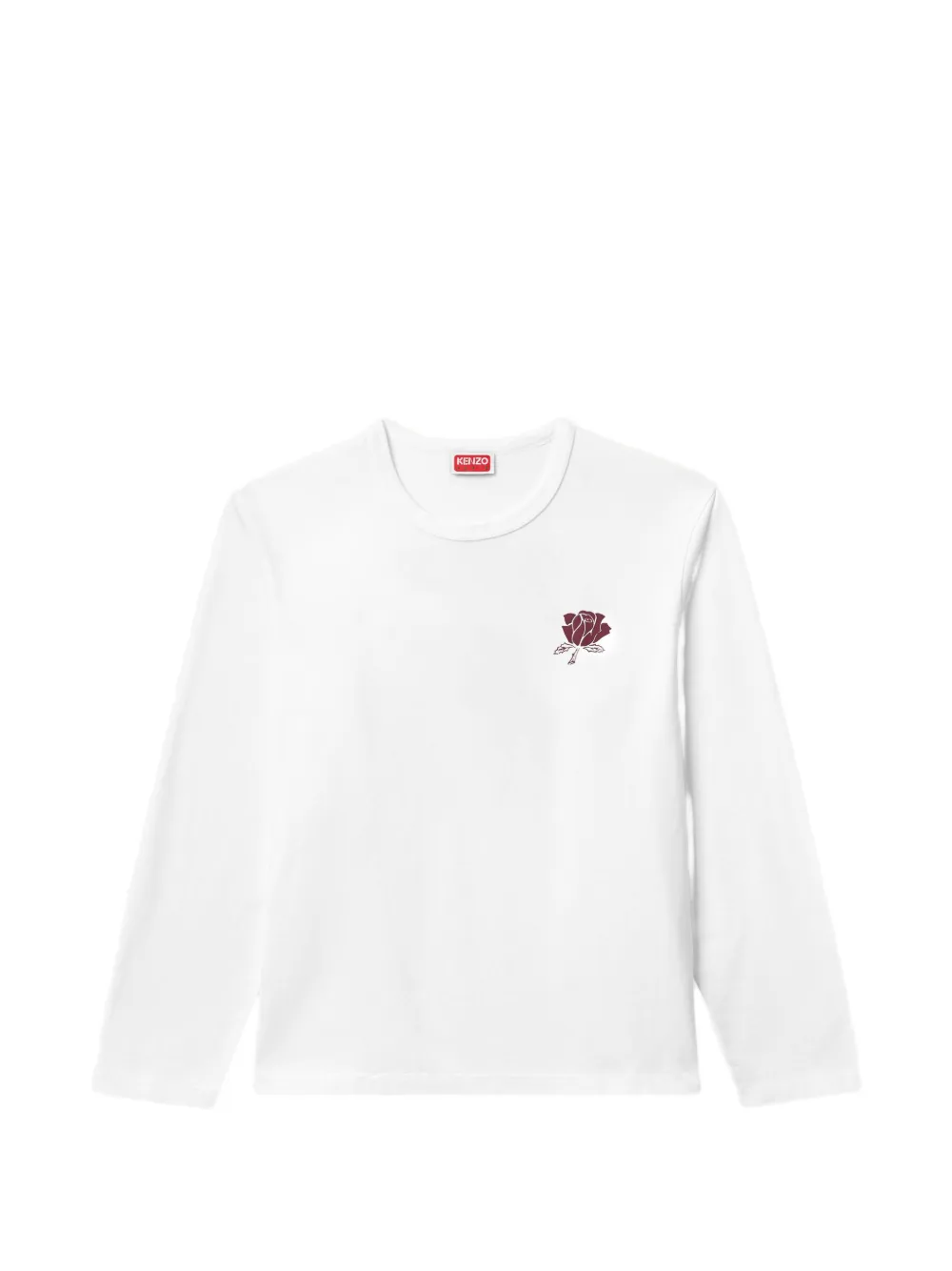 Kenzo Work And Play T-shirt met lange mouwen Wit