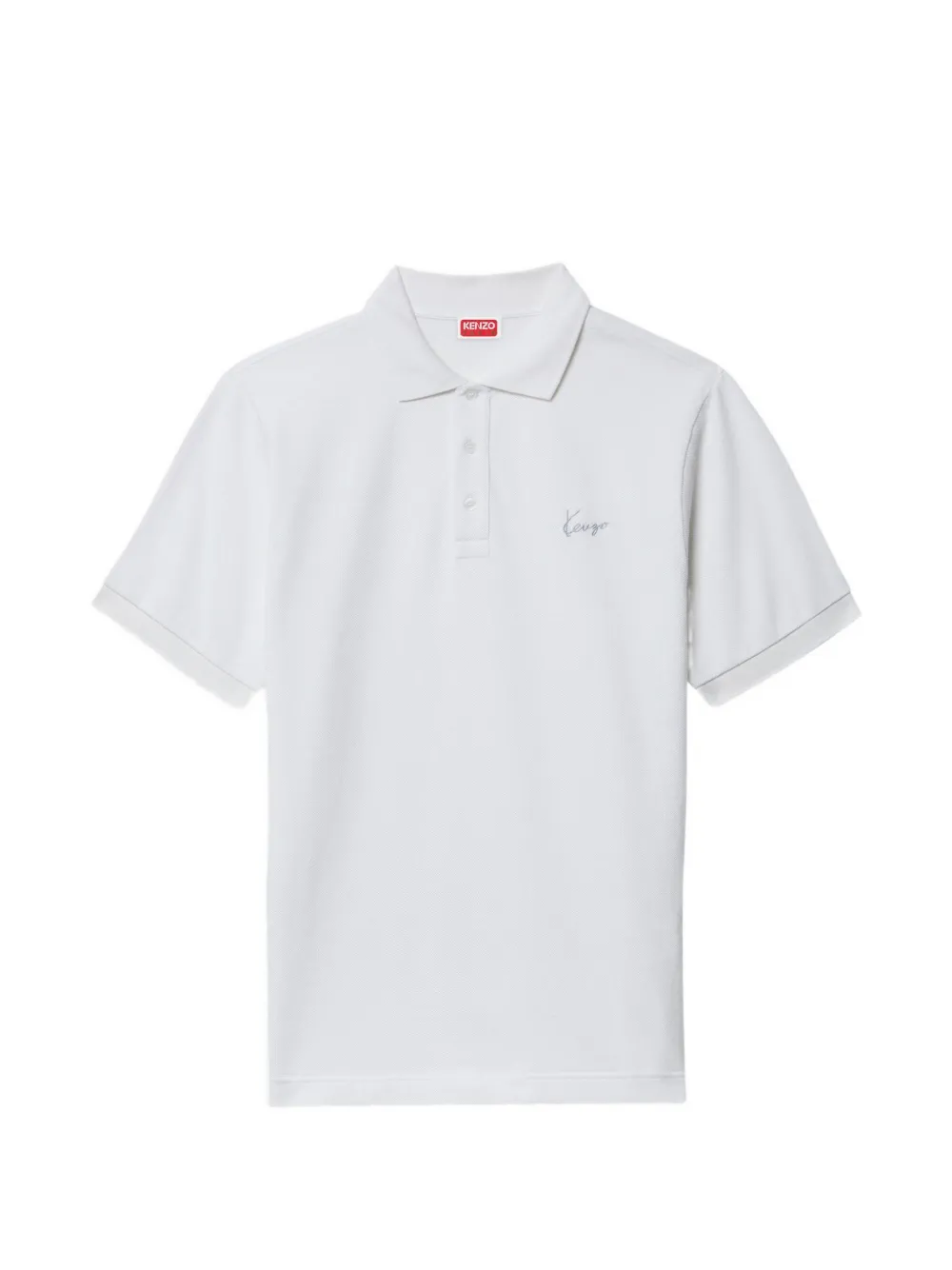Kenzo Signature polo shirt - Bianco