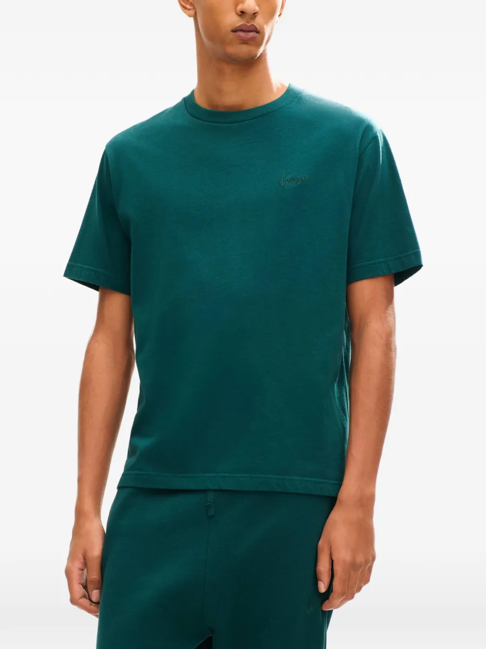 Kenzo Katoenen T-shirt Groen