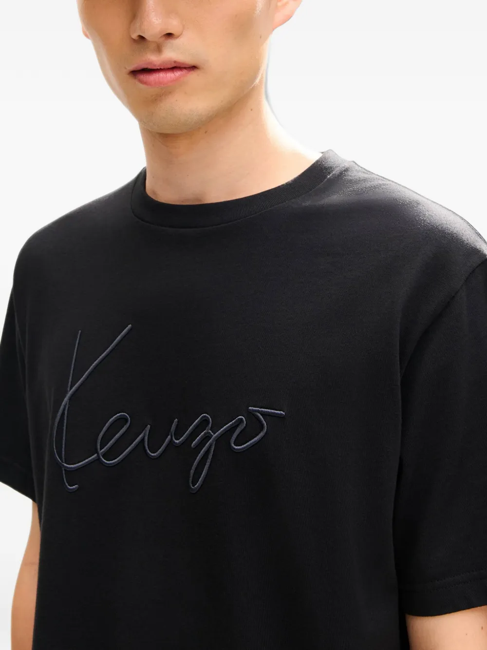 Kenzo Katoenen T-shirt Zwart
