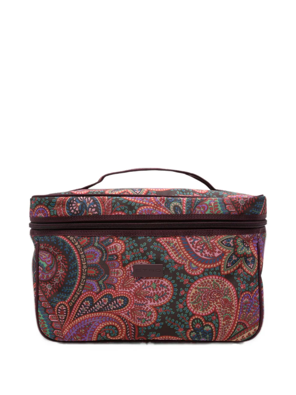 ETRO paisley-print wash bag Paars