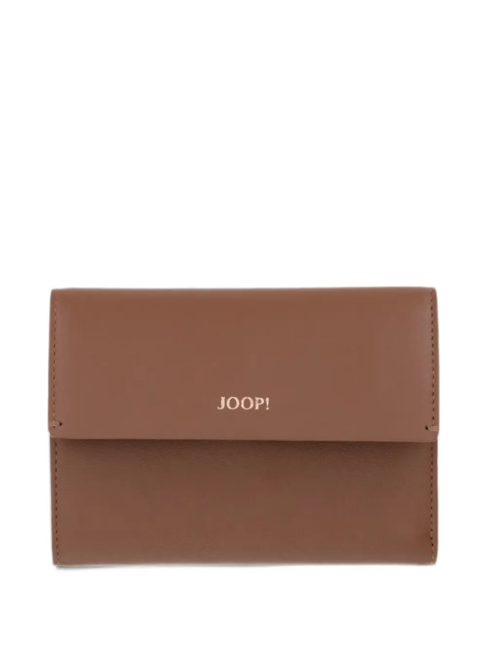 Joop! Sofisticato Cosma logo-plaque leather wallet - Marrone