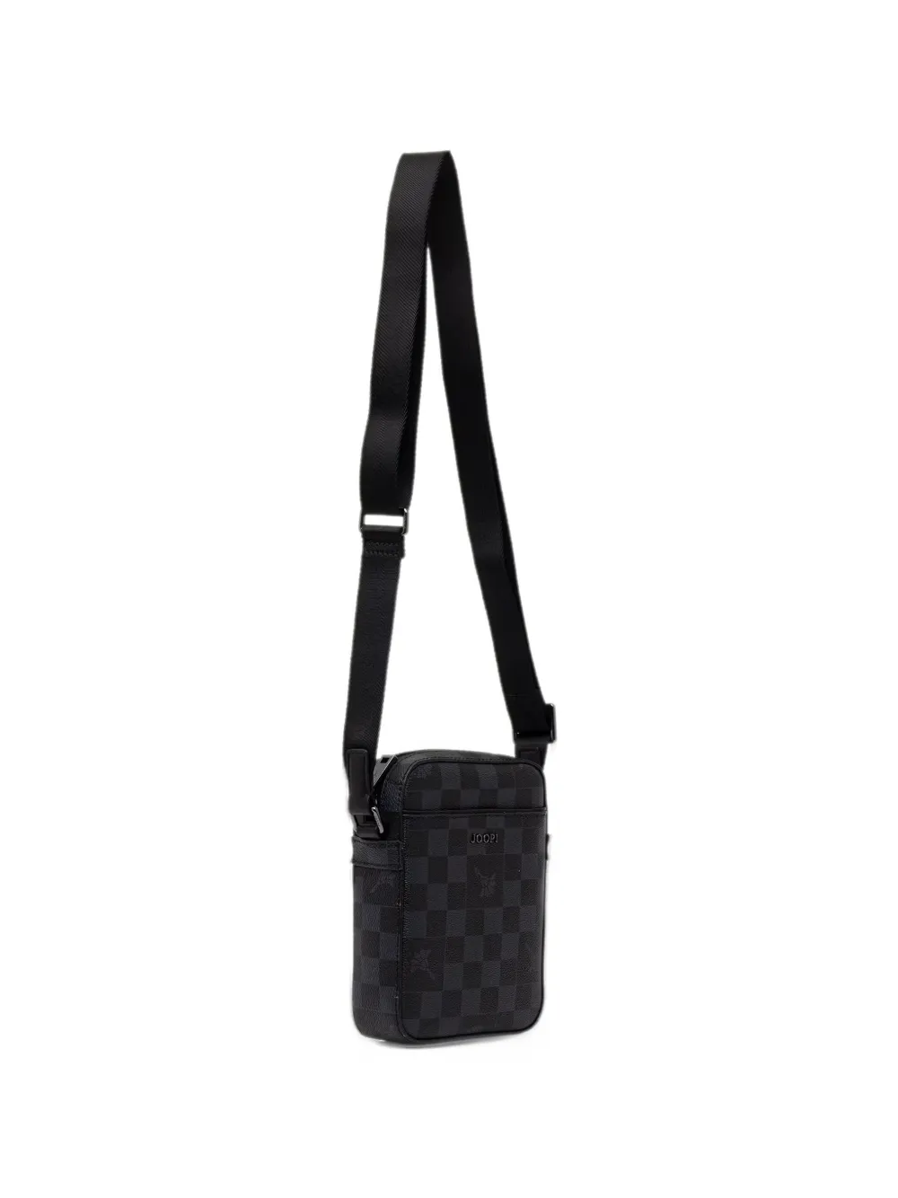 Joop! Cortina Piazza Rafael check-pattern messenger bag - Nero