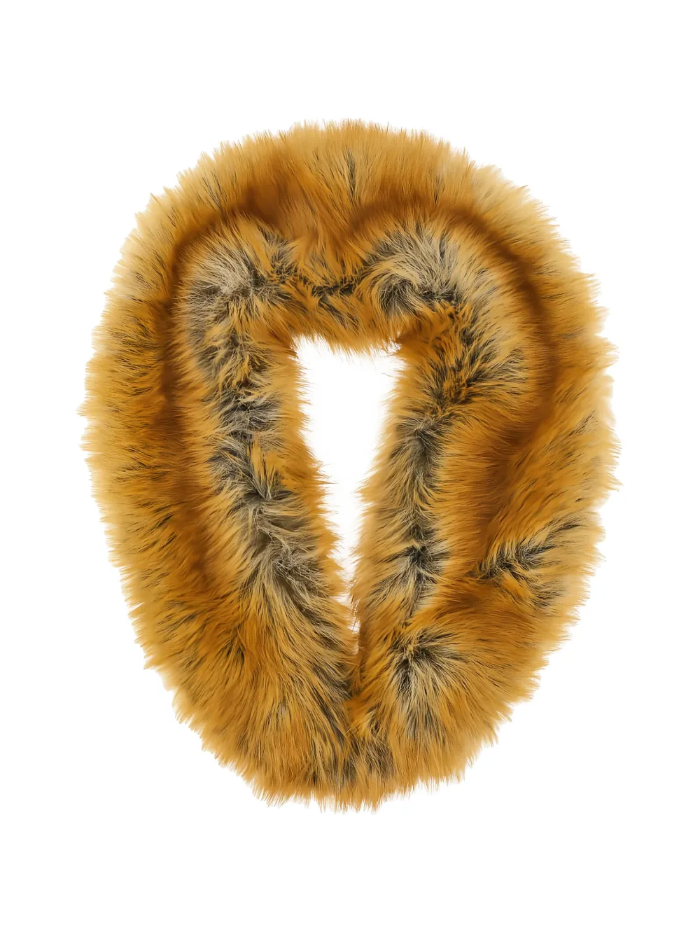 STAND STUDIO faux-fur collar - Arancione