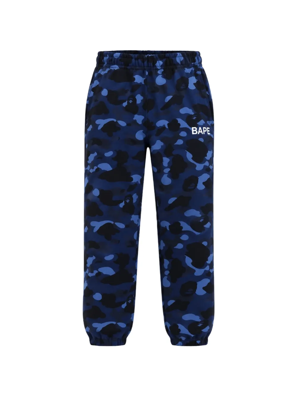 A BATHING APE® Color Camo track pants - Blu