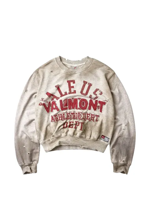 Vale Valmont distressed-effect sweatshirt