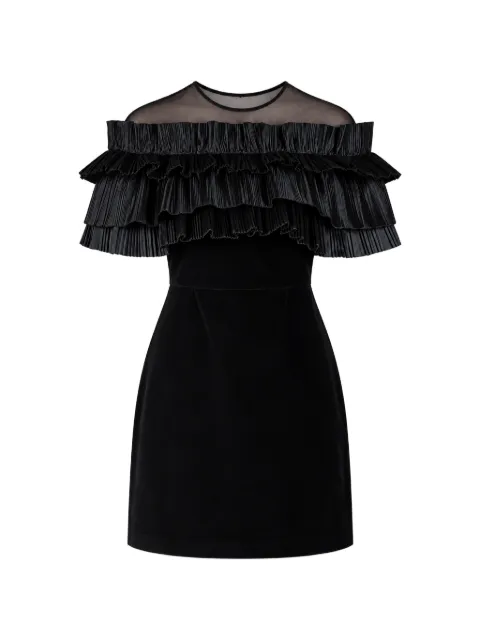 Elisabetta Franchi La Mia Bambina ruffled pleated-sleeve dress