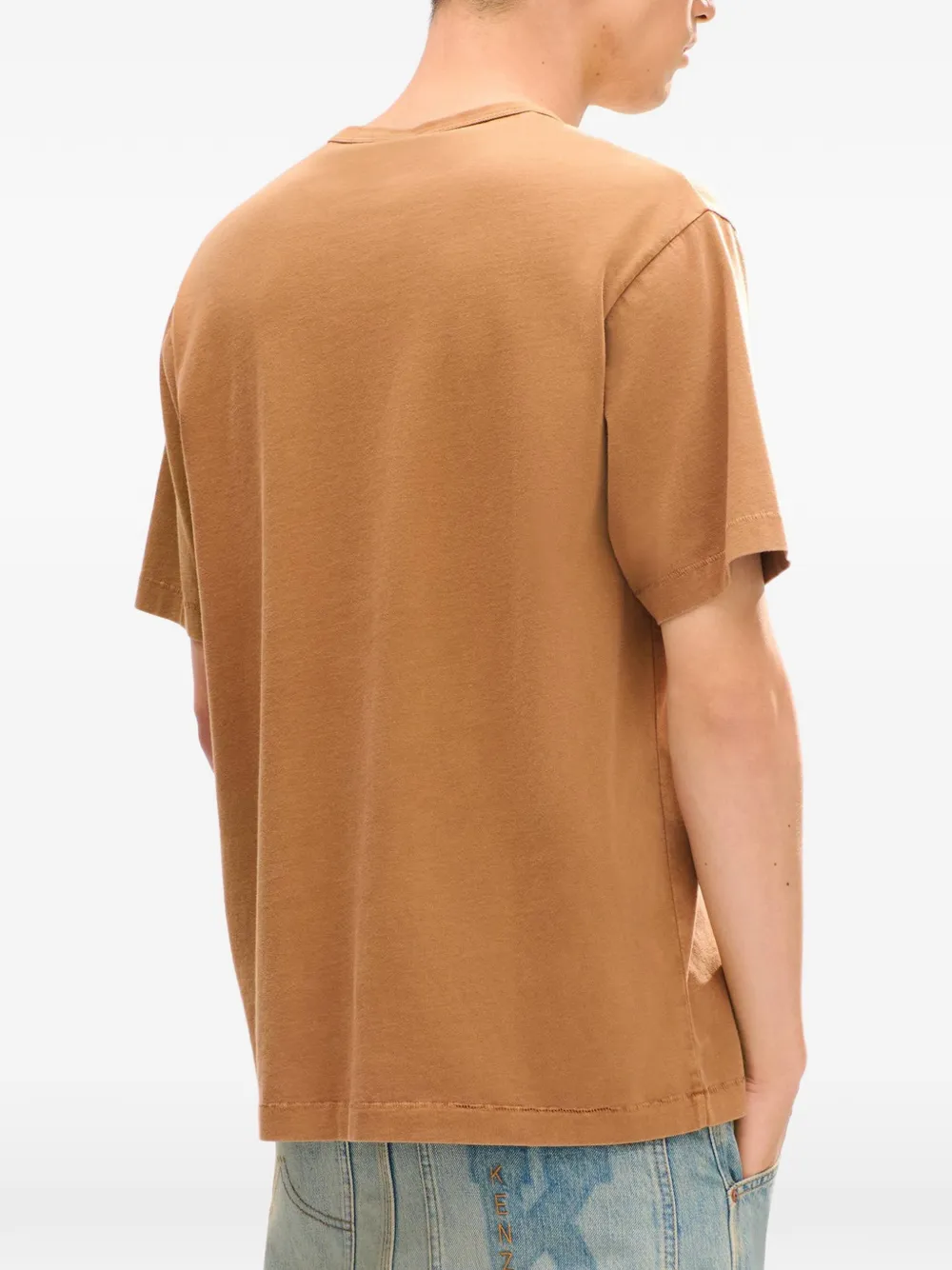 Kenzo Work And Play katoenen T-shirt Bruin
