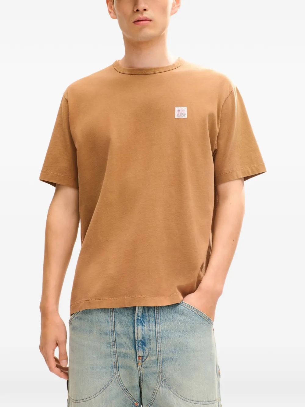 Kenzo Work And Play katoenen T-shirt Bruin