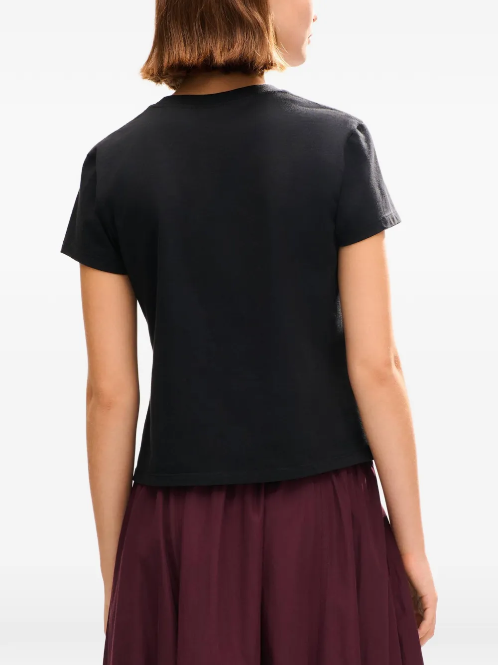 Kenzo Signature cotton T-shirt Zwart