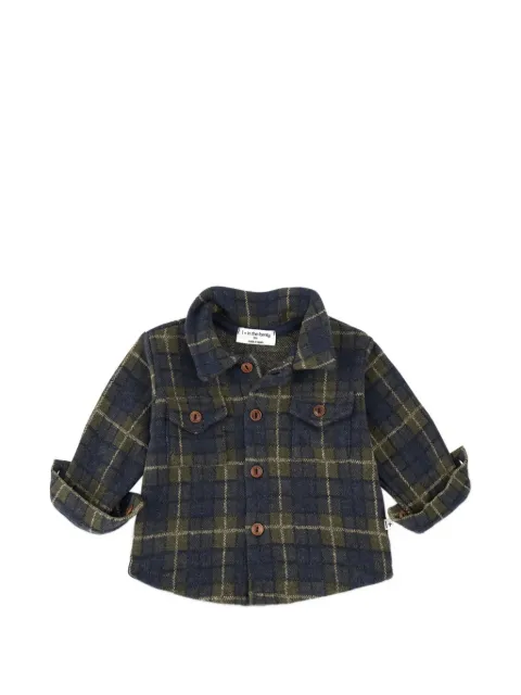 1+ In The Family Atlin check-pattern shirt
