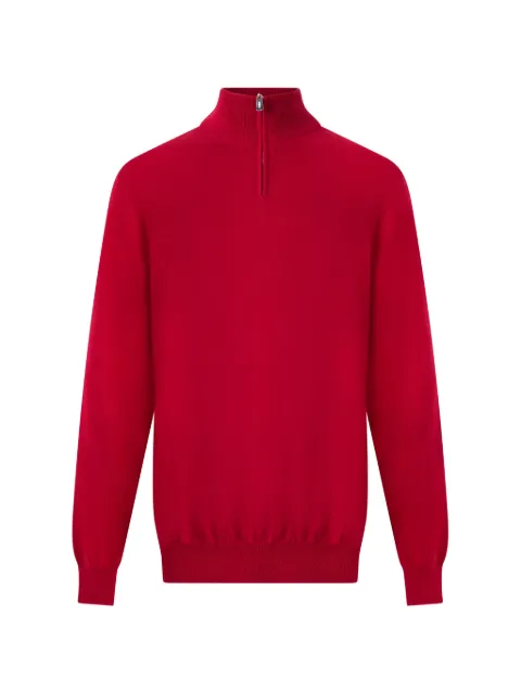 Fedeli quarter-zip cashmere sweater