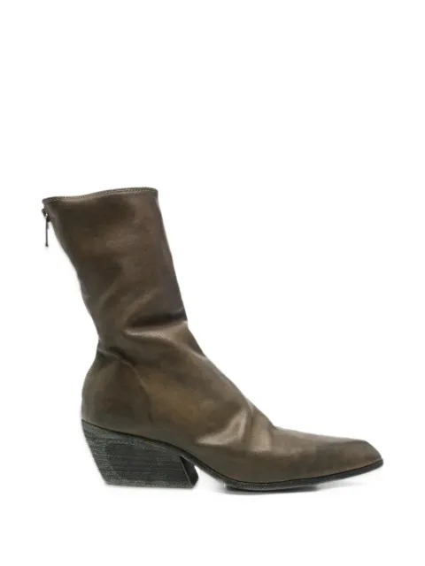 Guidi rear zip-fastening boots