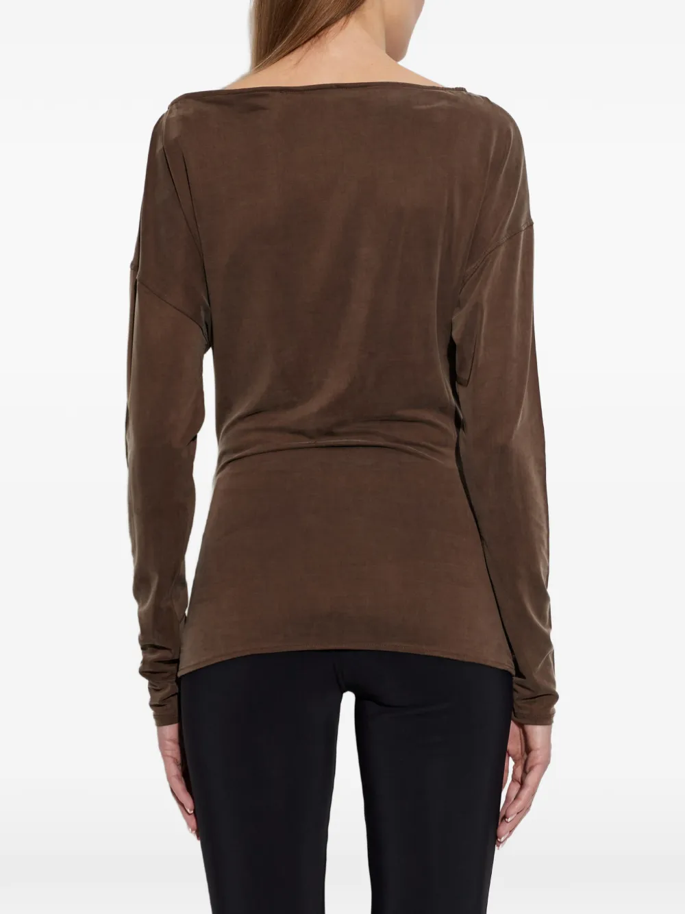 IRO Ember ruched top Bruin