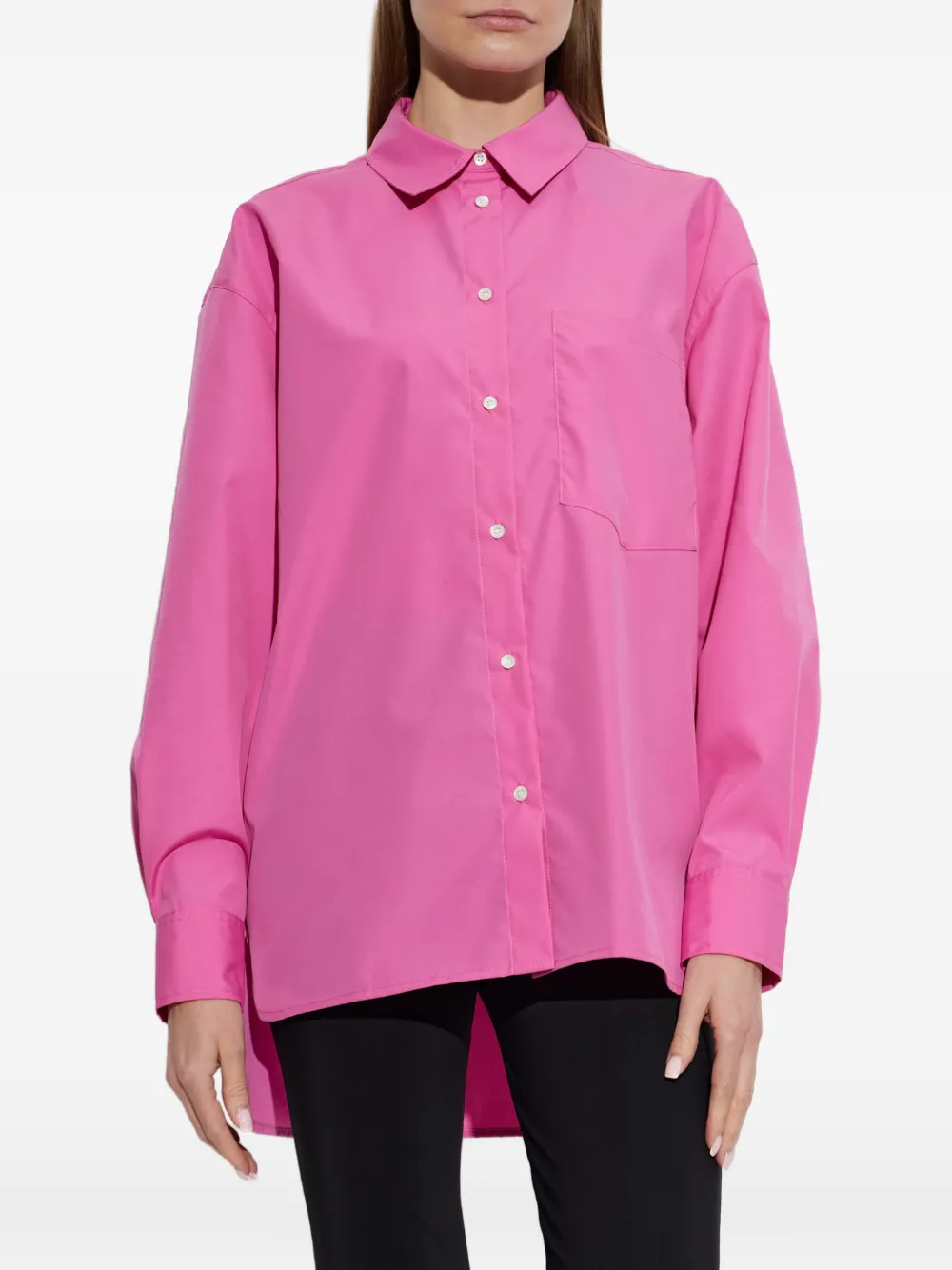 IRO Feather shirt Roze