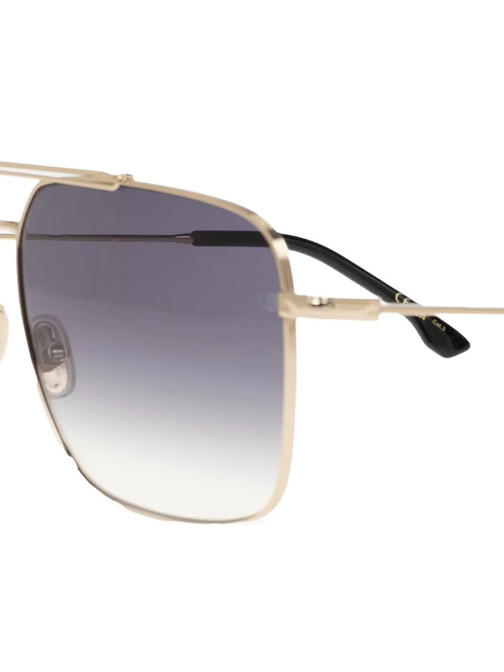 Victoria Beckham Eyewear Sonnenbrille geometric-frame sunglasses Goud
