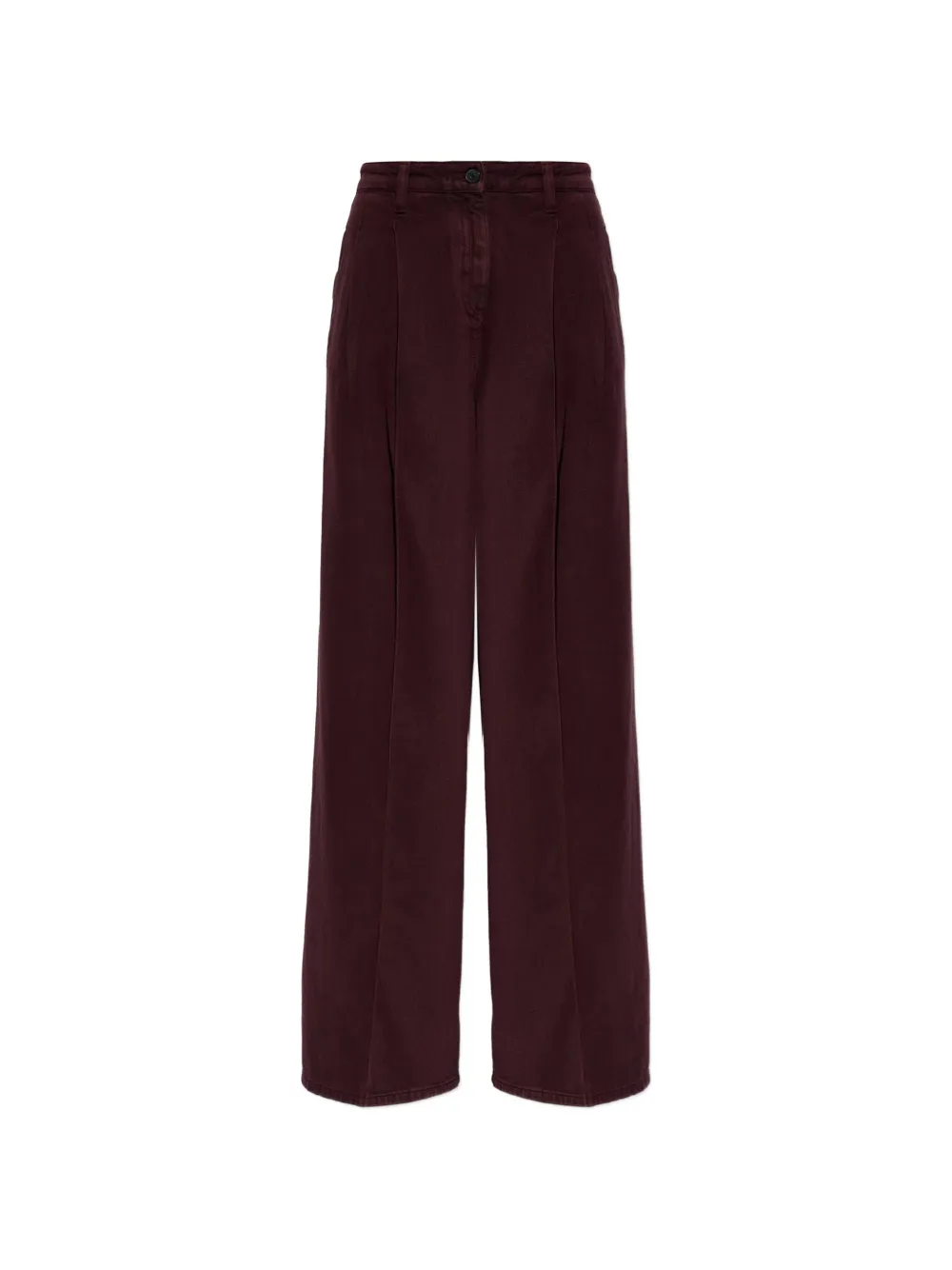 IRO Comedown wide-leg jeans - Rosso