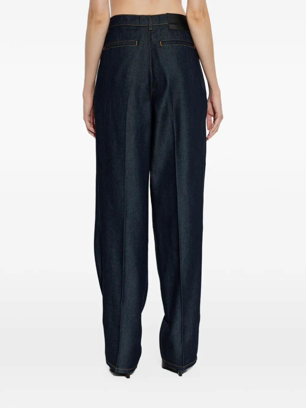 IRO Chasing pleated jeans Blauw