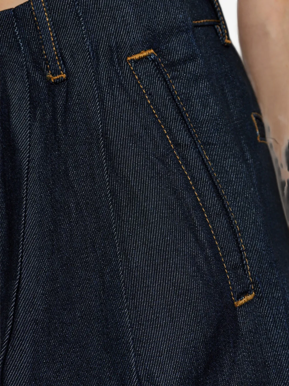 IRO Chasing pleated jeans Blauw