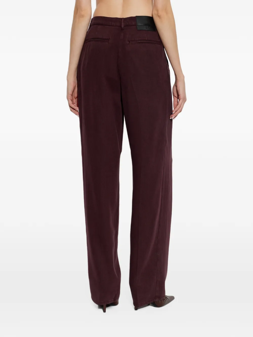 IRO Chasing pleated jeans Rood